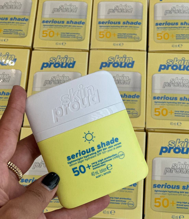 Skin Proud Serious Shade Sunscreen Original Made in Australia Full Size