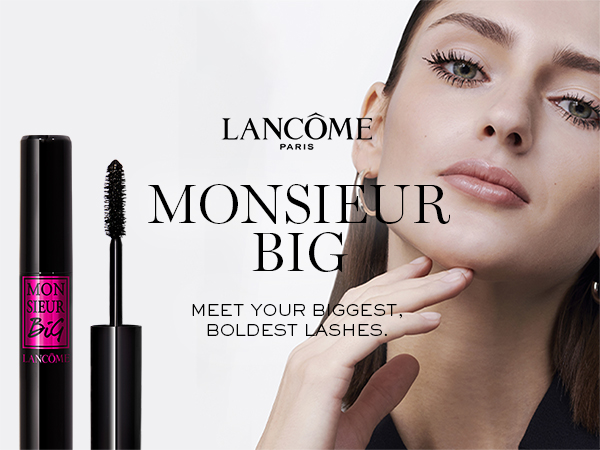 ریمل مسیو بیگ لانکوم یک ریمل حجم‌دهنده حرفه‌ای با ماندگاری بالا است که بدون ریزش و سیاهی، مژه‌ها را پرپشت، مشکی و کاملاً نمایان می‌کند. مناسب آرایش روزانه و مهمانی.