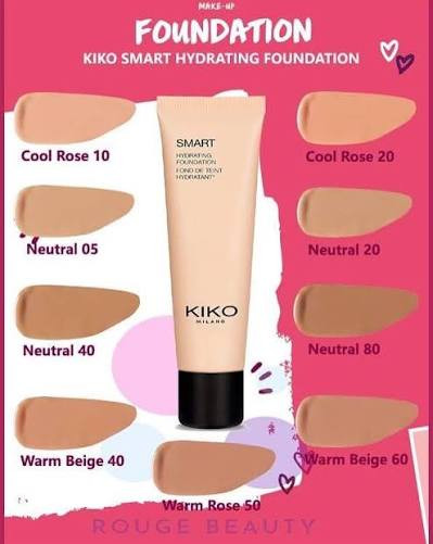 کرم پودر آبرسان کیکو smart Hydrating fundation