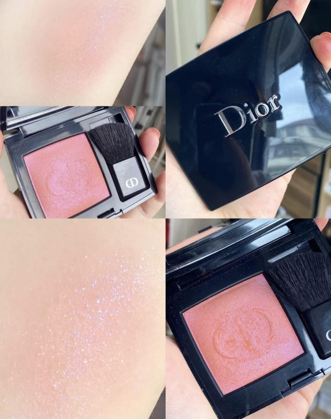 رژگونه دیور مدل rouge blush رژگونه پودری اصل شماره ۶۰۱ هولوگرام