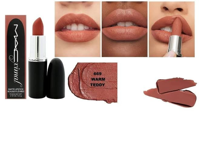 رژ لب مینی مک رنگ Warm Teddy | MAC M·A·Cximal Silky Matte Mini Lipstick اصل