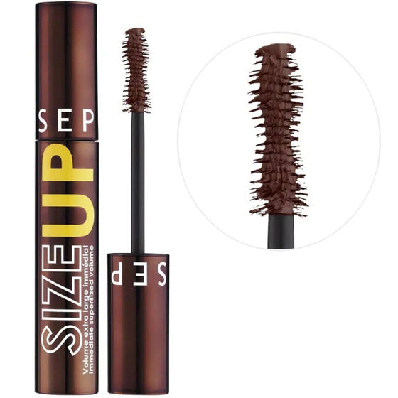 ریمل قهوه ای سفورا size up sefora mascara